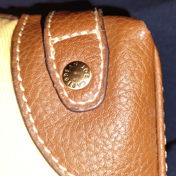 Vintage 🇺🇲Caribbean Joe Canvas Mini Purse - Picture 8 of 9